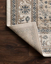 Loloi II Teagan TEA-02 Oatmeal/Ivory Area Rug Backing