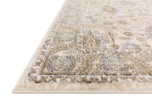 Loloi II Teagan TEA-03 Ivory/Sand Area Rug Angle Loloi II Teagan TEA-03 Ivory/Sand Area Rug Angle