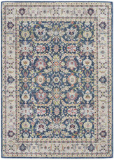 Nourison Ankara Global ANR13 Navy/Multi Area Rug Nourison Ankara Global ANR13 Navy/Multi Area Rug