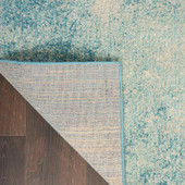 Nourison Passion PSN10 Navy/Light Blue Area Rug Backing Nourison Passion PSN10 Navy/Light Blue Area Rug Backing