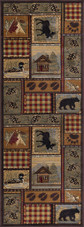 Americana 6548 Multi Runner Area Rug Americana 6548 Multi Runner Area Rug