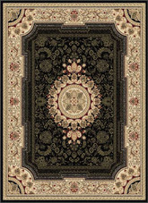 Sensation 4673 Black Area Rug Sensation 4673 Black Area Rug