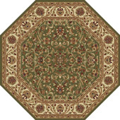 Sensation 4815 Green Octagon Area Rug Sensation 4815 Green Octagon Area Rug
