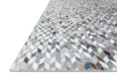 Loloi II Maddox MAD-08 Ocean/Grey Area Rug Angle Loloi II Maddox MAD-08 Ocean/Grey Area Rug Angle