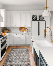 Loloi II Hathaway HTH-01 Navy/Multi Runner Area Rug Room Scene Loloi II Hathaway HTH-01 Navy/Multi Runner Area Rug Room Scene