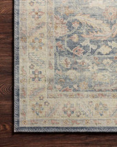 Loloi II Hathaway HTH-02 Denim/Multi Area Rug Corner Loloi II Hathaway HTH-02 Denim/Multi Area Rug Corner