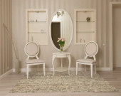 Loloi Harlow HLO-01 Mocha/Mist Area Rug Room Scene Loloi Harlow HLO-01 Mocha/Mist Area Rug Room Scene