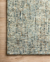 Loloi Harlow HLO-01 Ocean/Sand Area Rug Corner Loloi Harlow HLO-01 Ocean/Sand Area Rug Corner