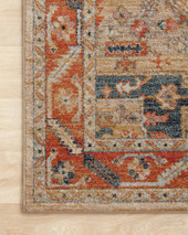 Loloi II Jocelyn JOC-01 Sand/Multi Area Rug Corner