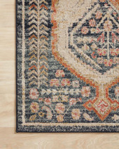 Loloi II Jocelyn JOC-05 Navy/Multi Area Rug Corner Loloi II Jocelyn JOC-05 Navy/Multi Area Rug Corner