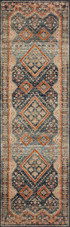 Loloi II Jocelyn JOC-05 Navy/Multi Runner Area Rug Loloi II Jocelyn JOC-05 Navy/Multi Runner Area Rug