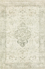 Loloi II Rosette ROS-02 Ivory/Silver Area Rug Loloi II Rosette ROS-02 Ivory/Silver Area Rug