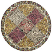 Loloi II Spectrum SPE-03 Charcoal/Multi Round Area Rug Loloi II Spectrum SPE-03 Charcoal/Multi Round Area Rug