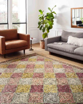 Loloi II Spectrum SPE-03 Charcoal/Multi Area Rug Room Scene Loloi II Spectrum SPE-03 Charcoal/Multi Area Rug Room Scene