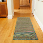 Rhody Rug Woodstock WO21 Forest Multi Runner Area Rug Room Scene Rhody Rug Woodstock WO21 Forest Multi Runner Area Rug Room Scene