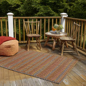 Rhody Rug Woodstock WO31 Hickory Multi Area Rug Outdoors Rhody Rug Woodstock WO31 Hickory Multi Area Rug Outdoors