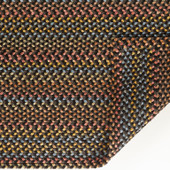 Rhody Rug Woodstock WO81 Onyx Multi Square Area Rug Back Rhody Rug Woodstock WO81 Onyx Multi Square Area Rug Back