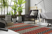 Capel Rugs Wanderer 0228-560 Spice Area Rug Room Scene Capel Rugs Wanderer 0228-560 Spice Area Rug Room Scene