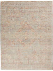 Nourison Lustrous Weave LUW02 Grey/Brick Area Rug Nourison Lustrous Weave LUW02 Grey/Brick Area Rug