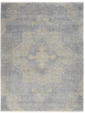 Nourison Lustrous Weave LUW04 Blue/Grey Area Rug Nourison Lustrous Weave LUW04 Blue/Grey Area Rug