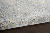 Nourison Lustrous Weave LUW04 Blue/Grey Area Rug Texture