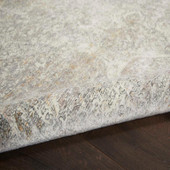 Nourison Starry Nights STN03 Silver/Cream Area Rug Texture