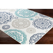 Surya Alfresco ALF-9665 Area Rug on Angle