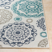 Surya Alfresco ALF-9665 Area Rug Corner