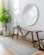 Surya Mesopotamia MEP-2304 Runner Area Rug Room Scene Surya Mesopotamia MEP-2304 Runner Area Rug Room Scene