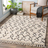 Surya Berber Shag BBE-2301 Area Rug Room Scene Surya Berber Shag BBE-2301 Area Rug Room Scene
