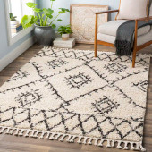 Surya Berber Shag BBE-2305 Area Rug Room Scene Surya Berber Shag BBE-2305 Area Rug Room Scene