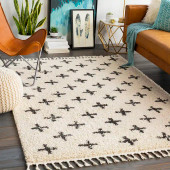 Surya Berber Shag BBE-2310 Area Rug Room Scene Surya Berber Shag BBE-2310 Area Rug Room Scene