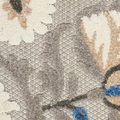 Nourison Aloha ALH20 Grey Multi Area Rug Detail Nourison Aloha ALH20 Grey Multi Area Rug Detail