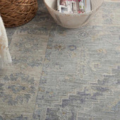 Nourison Infinite IFT02 Grey Area Rug Lifestyle Scene Nourison Infinite IFT02 Grey Area Rug Lifestyle Scene