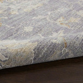 Nourison Infinite IFT04 Charcoal Area Rug Texture