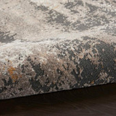 Nourison Tangra TNR05 Cream Grey Area Rug Texture Nourison Tangra TNR05 Cream Grey Area Rug Texture