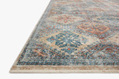 Elise ELI-02 Multi Blue Area Rug - Magnolia Home by Joanna Gaines Angle