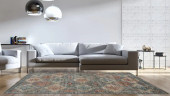 Elise ELI-02 Multi Blue Area Rug - Magnolia Home by Joanna Gaines Room Scene Elise ELI-02 Multi Blue Area Rug - Magnolia Home by Joanna Gaines Room Scene