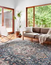 Loloi II Samra SAM-10 Brick Grey Area Rug - Carpetmart.com