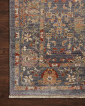 Loloi Giada GIA-01 Grey Multi Area Rug Corner Loloi Giada GIA-01 Grey Multi Area Rug Corner