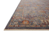 Loloi Giada GIA-01 Grey Multi Area Rug Angle Loloi Giada GIA-01 Grey Multi Area Rug Angle