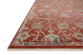 Loloi Giada GIA-05 Red Multi Area Rug Angle Loloi Giada GIA-05 Red Multi Area Rug Angle