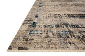 Loloi Leigh LEI-01 Granite Slate Area Rug Angle Loloi Leigh LEI-01 Granite Slate Area Rug Angle