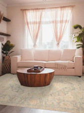 Loloi Priya PRY-08 Bone Bluestone Area Rug Room Scene Loloi Priya PRY-08 Bone Bluestone Area Rug Room Scene