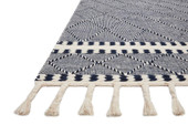 Loloi II Sawyer SAW-02 Navy Area Rug Angle Loloi II Sawyer SAW-02 Navy Area Rug Angle