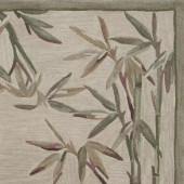 Kas Oriental Rugs Sparta 3146 Ivory Bamboo Border Area Rug Swatch