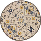 Kas Harbor 4205 Ivory Austin Round Area Rug Kas Harbor 4205 Ivory Austin Round Area Rug