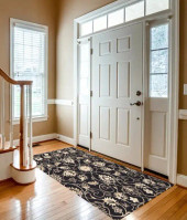 Kas Harbor 4206 Navy Manor Area Rug Room Scene Kas Harbor 4206 Navy Manor Area Rug Room Scene