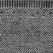 Kas Hudson 2463 Grey Black Retreat Area Rug Swatch Kas Hudson 2463 Grey Black Retreat Area Rug Swatch