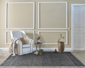 Kas Hudson 2463 Grey Black Retreat Area Rug Room Scene Kas Hudson 2463 Grey Black Retreat Area Rug Room Scene